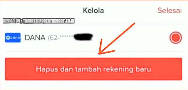 Cara Hapus Akun DANA di Tiktok