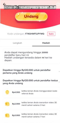 Cara Mengikuti event di Tiktok