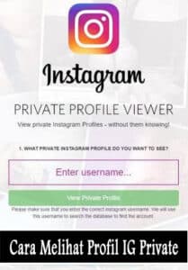 Cara Mudah Melihat Profil IG Yang Private Tanpa Follow