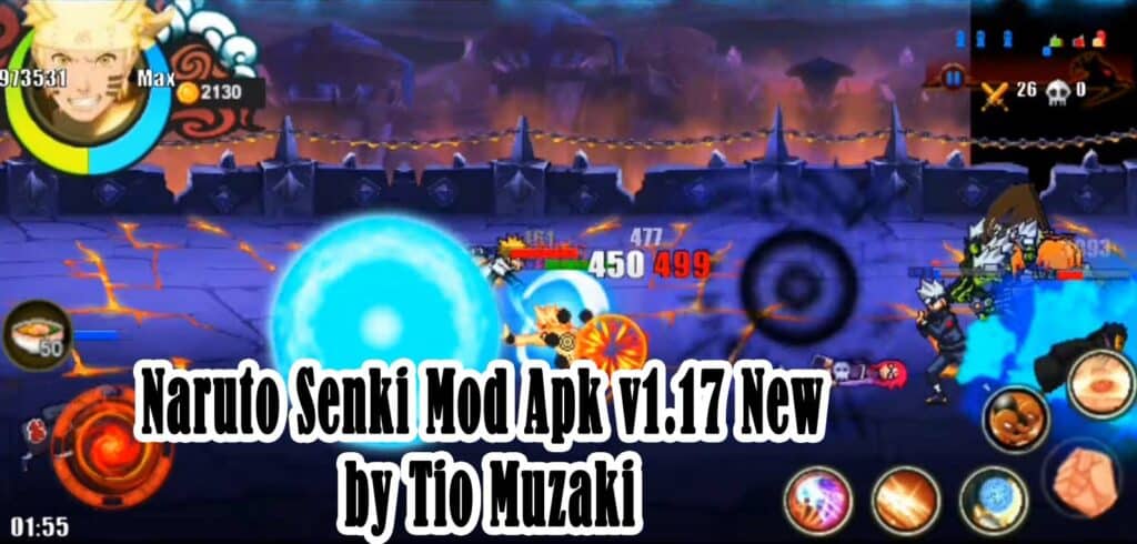 Naruto Senki Mod Apk v117 New by Tio Muzaki