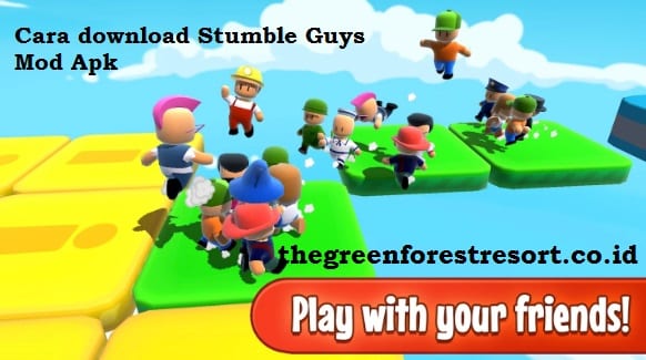 cara download stumble guys mod