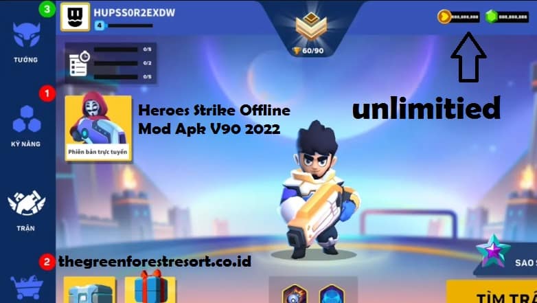 heroes strike offline mod
